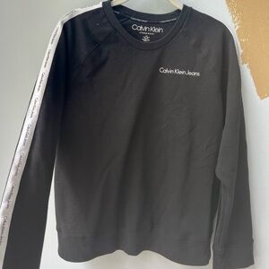 Calvin Klein black long sleeve top